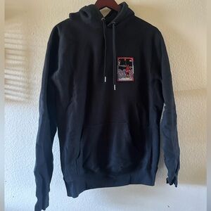 RALLY JORDAN HOODIE in black size medium euc